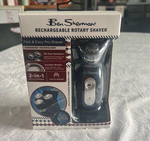 Ben Sherman rechargeable rotary shaver